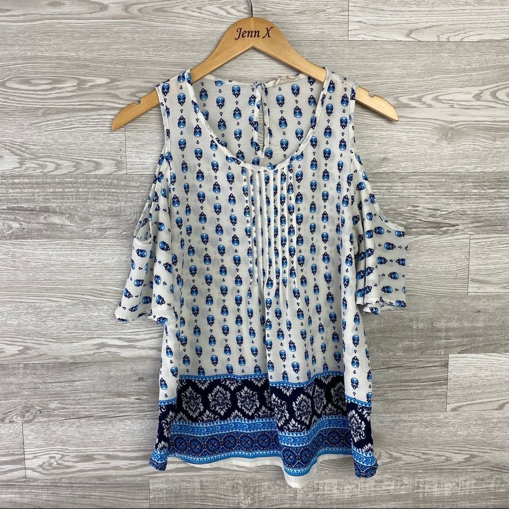 Ember Missy Off Shoulder Blouse & White Blouse